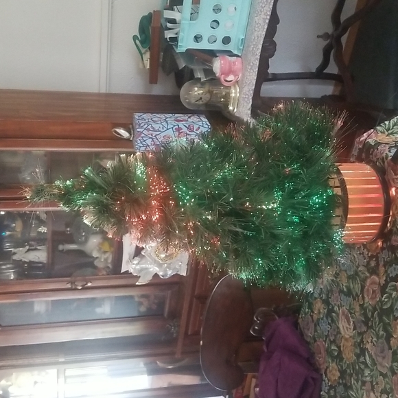 Tabletop Christmas Tree Fiber Optic Multi-color Lights - Picture 3 of 3